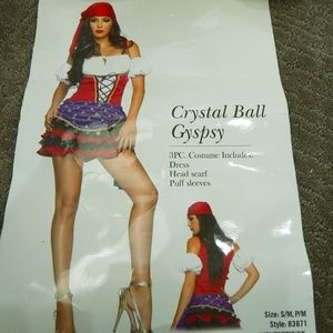 Womens Gyspsy Costume SZ Small